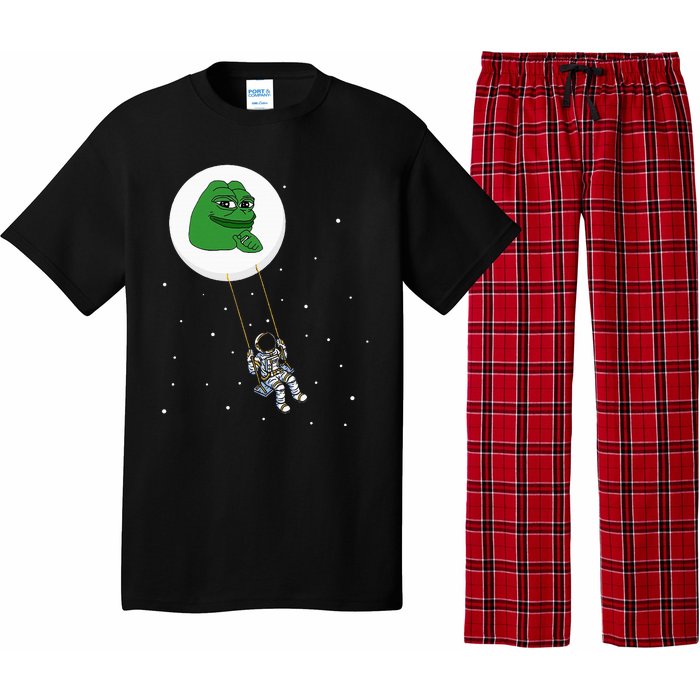 Crypto Pepe Design For Pepe Crypto And Pepe Coin Pajama Set