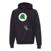 Crypto Pepe Design For Pepe Crypto And Pepe Coin Premium Hoodie