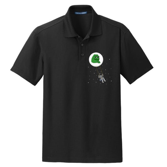 Crypto Pepe Design For Pepe Crypto And Pepe Coin Dry Zone Grid Polo