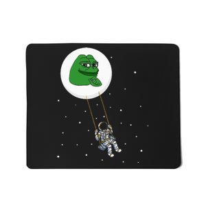 Crypto Pepe Design For Pepe Crypto And Pepe Coin Mousepad