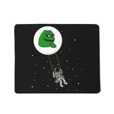 Crypto Pepe Design For Pepe Crypto And Pepe Coin Mousepad