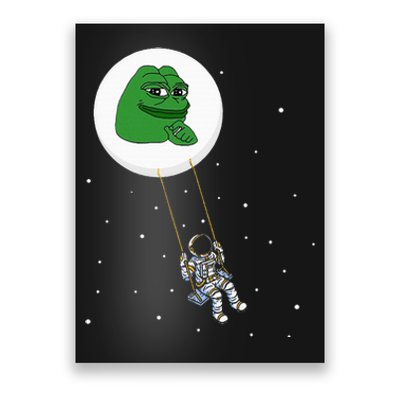 Crypto Pepe Design For Pepe Crypto And Pepe Coin Poster