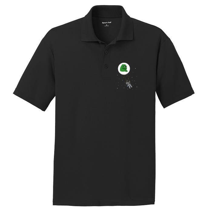 Crypto Pepe Design For Pepe Crypto And Pepe Coin PosiCharge RacerMesh Polo