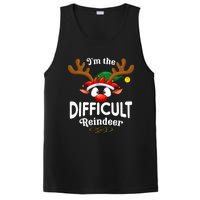 Christmas Pjs Difficult Xmas Reindeer Matching PosiCharge Competitor Tank