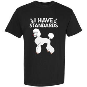 Cute Poodle Design For Men Women Standard Poodle Dog Lovers Garment-Dyed Heavyweight T-Shirt