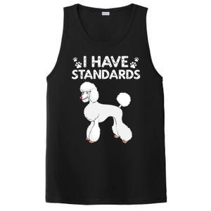 Cute Poodle Design For Men Women Standard Poodle Dog Lovers PosiCharge Competitor Tank