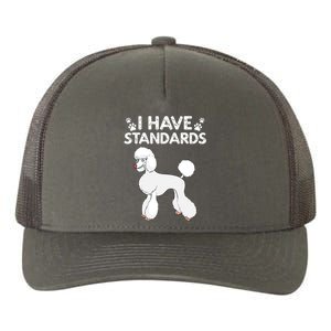 Cute Poodle Design For Men Women Standard Poodle Dog Lovers Yupoong Adult 5-Panel Trucker Hat