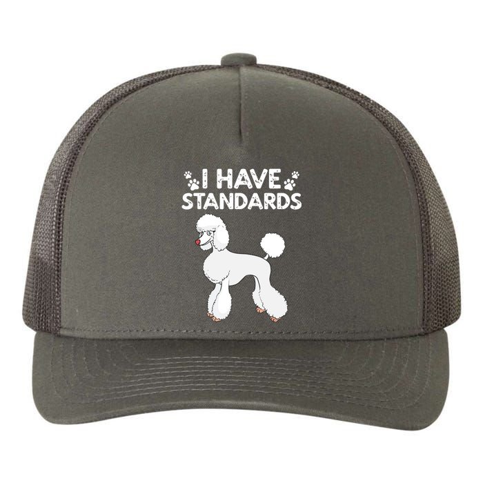 Cute Poodle Design For Men Women Standard Poodle Dog Lovers Yupoong Adult 5-Panel Trucker Hat