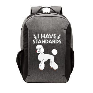 Cute Poodle Design For Men Women Standard Poodle Dog Lovers Vector Backpack