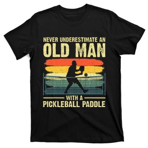 Cool Pickleball Design For Grandpa Pickleball Player T-Shirt