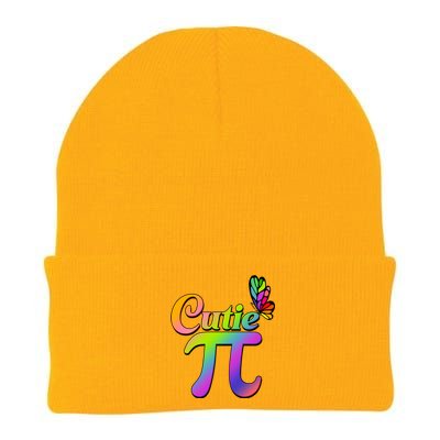 Cute Pi Day 314 Rainbow Butterfly Cutie Pi Knit Cap Winter Beanie