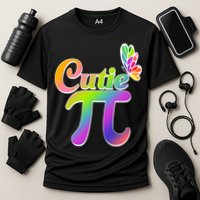 Cute Pi Day 314 Rainbow Butterfly Cutie Pi Performance Shirt