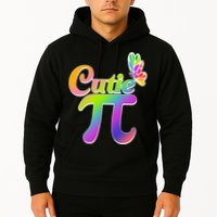 Cute Pi Day 314 Rainbow Butterfly Cutie Pi Hoodie