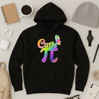 Cute Pi Day 314 Rainbow Butterfly Cutie Pi Hoodie