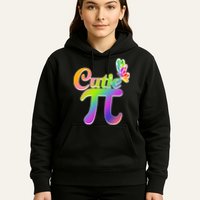 Cute Pi Day 314 Rainbow Butterfly Cutie Pi Hoodie