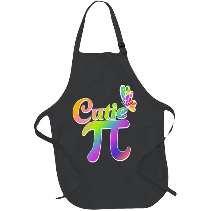Cute Pi Day 314 Rainbow Butterfly Cutie Pi Apron