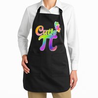 Cute Pi Day 314 Rainbow Butterfly Cutie Pi Apron