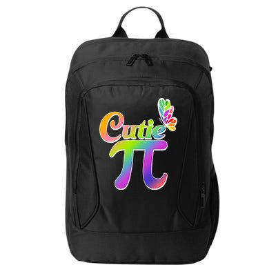 Cute Pi Day 314 Rainbow Butterfly Cutie Pi City Backpack