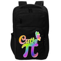 Cute Pi Day 314 Rainbow Butterfly Cutie Pi Impact Tech Backpack