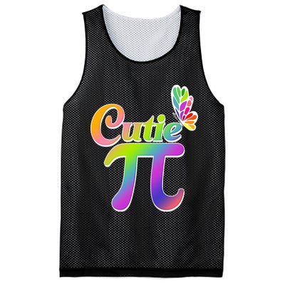Cute Pi Day 314 Rainbow Butterfly Cutie Pi Mesh Reversible Basketball Jersey Tank