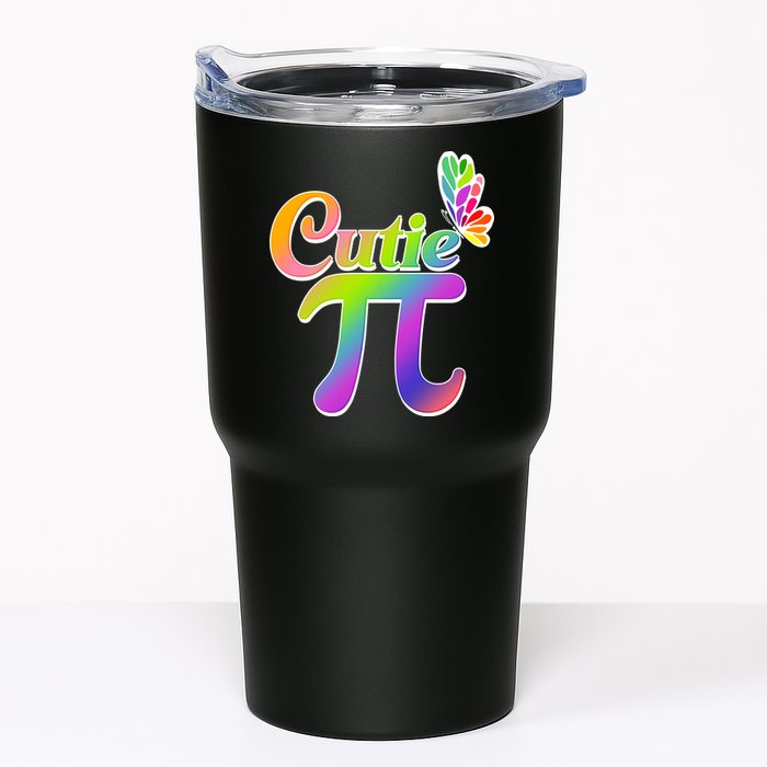 Cute Pi Day 314 Rainbow Butterfly Cutie Pi Tumbler