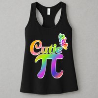 Cute Pi Day 314 Rainbow Butterfly Cutie Pi Womens Tank Top