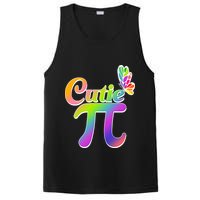 Cute Pi Day 314 Rainbow Butterfly Cutie Pi PosiCharge Competitor Tank