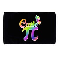 Cute Pi Day 314 Rainbow Butterfly Cutie Pi Microfiber Hand Towel