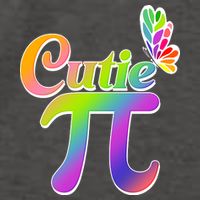 Cute Pi Day 314 Rainbow Butterfly Cutie Pi Vector Backpack