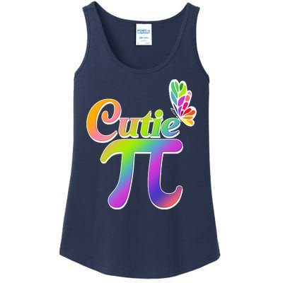 Cute Pi Day 314 Rainbow Butterfly Cutie Pi Ladies Essential Tank