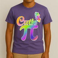 Cute Pi Day 314 Rainbow Butterfly Cutie Pi T-Shirt