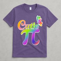 Cute Pi Day 314 Rainbow Butterfly Cutie Pi T-Shirt