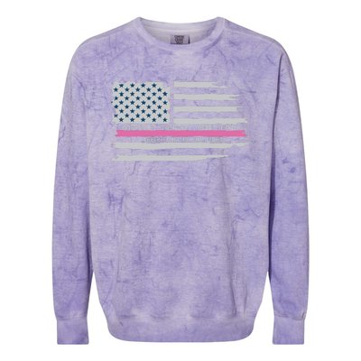 Columbia Police Department Pink Colorblast Crewneck Sweatshirt