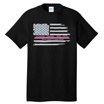 Columbia Police Department Pink Tall T-Shirt