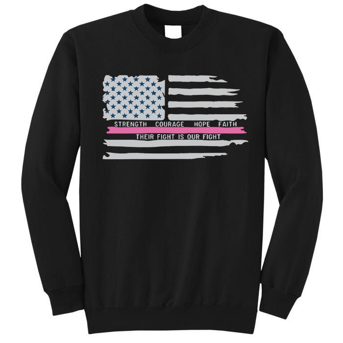 Columbia Police Department Pink Tall Sweatshirt