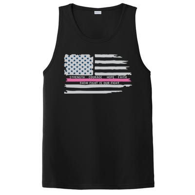 Columbia Police Department Pink PosiCharge Competitor Tank