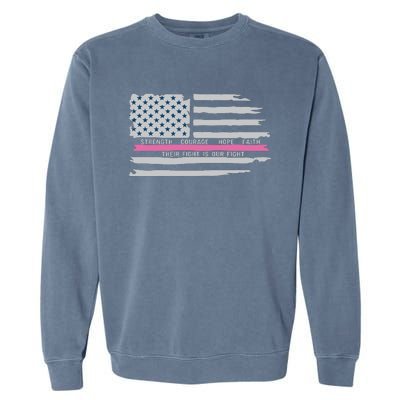 Columbia Police Department Pink Garment-Dyed Sweatshirt