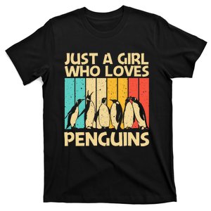 Cool Penguin Design For Mom Emperor Penguin Bird Lover T-Shirt