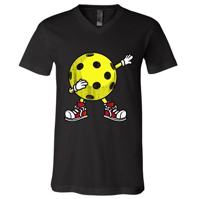 Cute Pickleball Design For Wo Dink Pickleball Player V-Neck T-Shirt