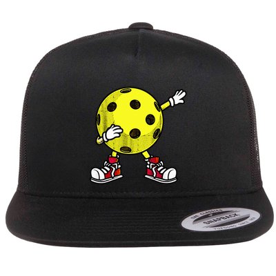 Cute Pickleball Design For Wo Dink Pickleball Player Flatbill Hat