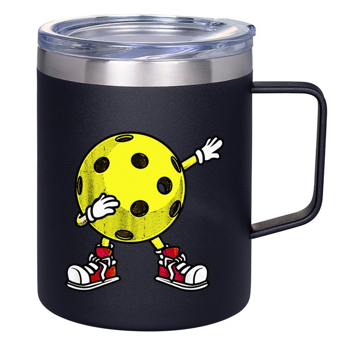 Cute Pickleball Design For Wo Dink Pickleball Player 12oz Stainless Steel Coffee Mug