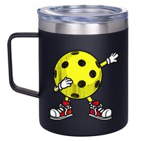 Cute Pickleball Design For Wo Dink Pickleball Player 12oz Stainless Steel Coffee Mug