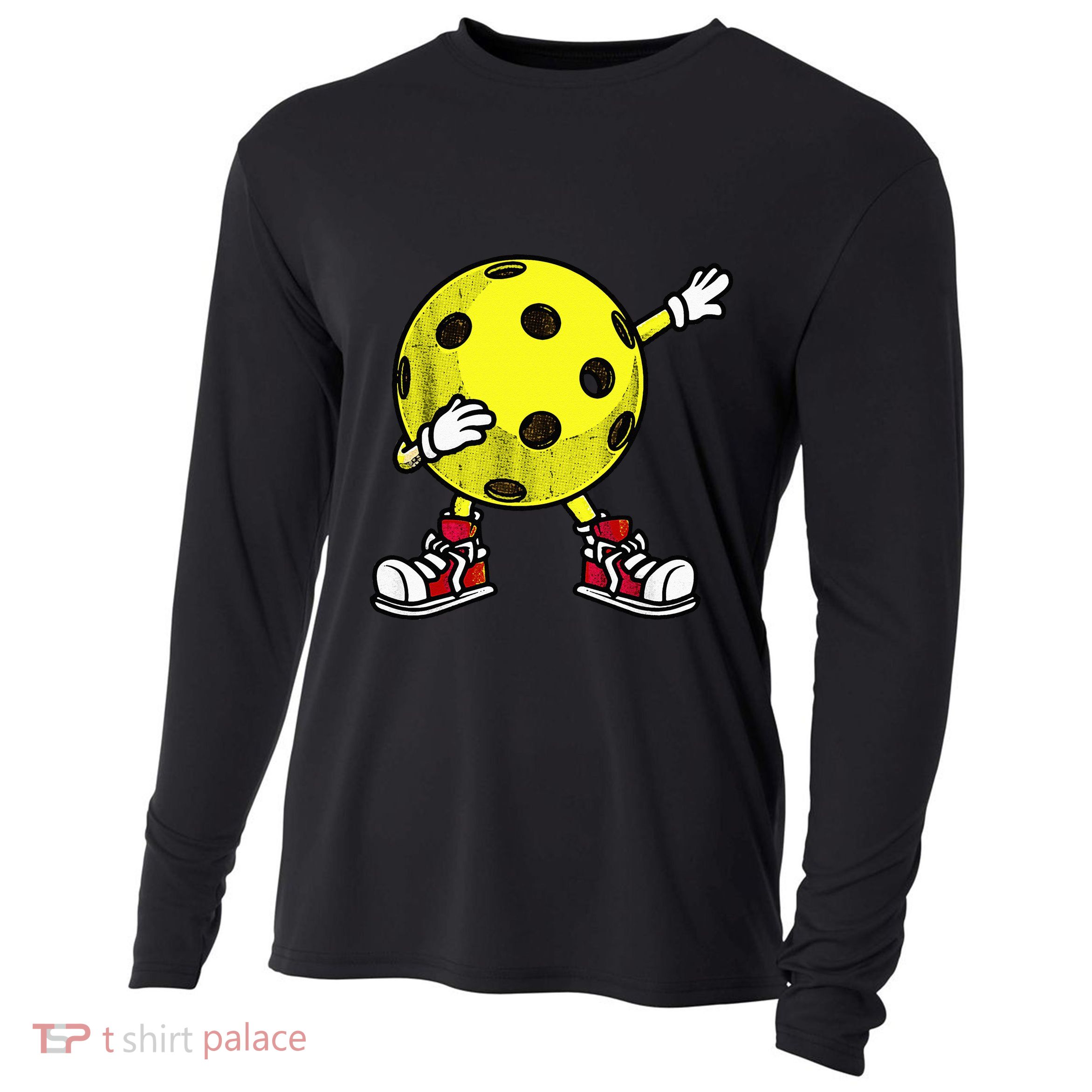 Cute Pickleball Design For Wo Dink Pickleball Player Cooling Performance Long Sleeve Crew