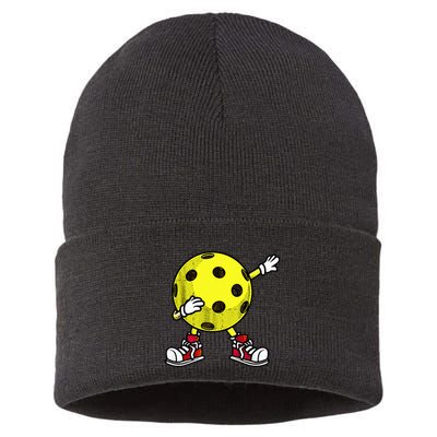 Cute Pickleball Design For Wo Dink Pickleball Player Sustainable Knit Beanie