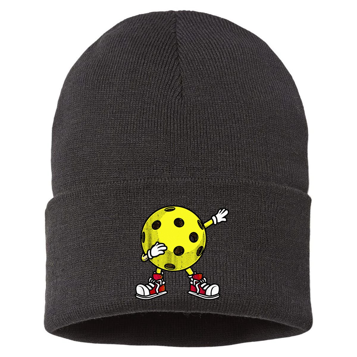 Cute Pickleball Design For Wo Dink Pickleball Player Sustainable Knit Beanie