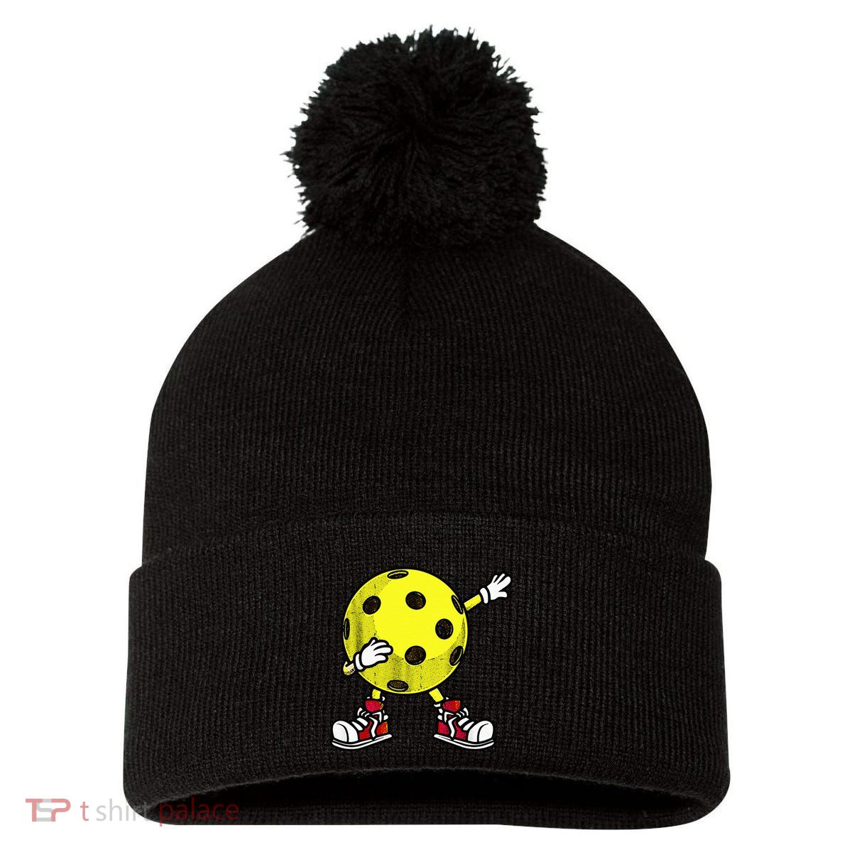 Cute Pickleball Design For Wo Dink Pickleball Player Pom Pom 12in Knit Beanie