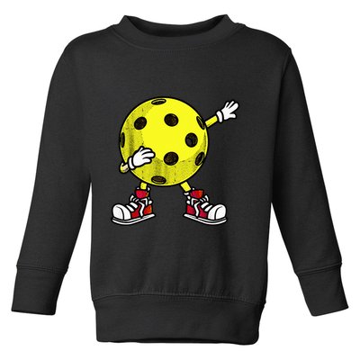 Cute Pickleball Design For Wo Dink Pickleball Player Toddler Sweatshirt