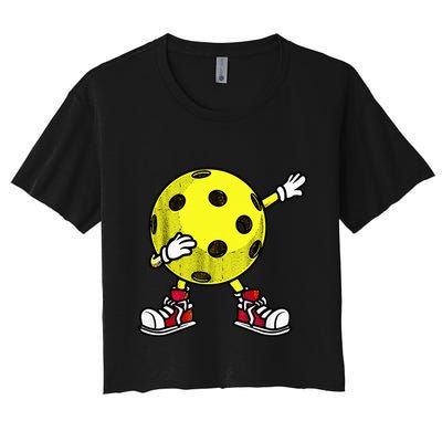 Cute Pickleball Design For Wo Dink Pickleball Player Crop Top