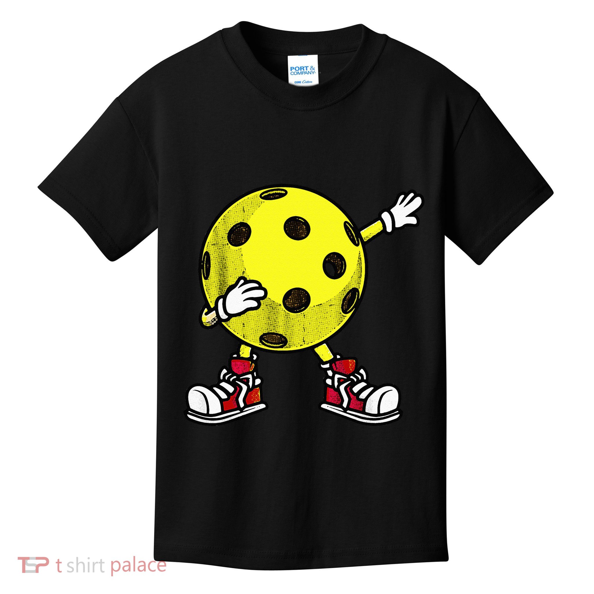 Cute Pickleball Design For Wo Dink Pickleball Player Kids T-Shirt