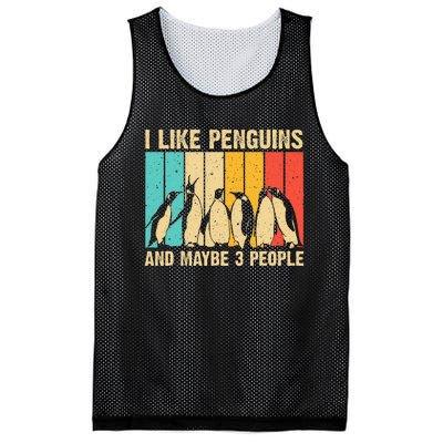 Cute Penguin Design Penguin Lover Mesh Reversible Basketball Jersey Tank